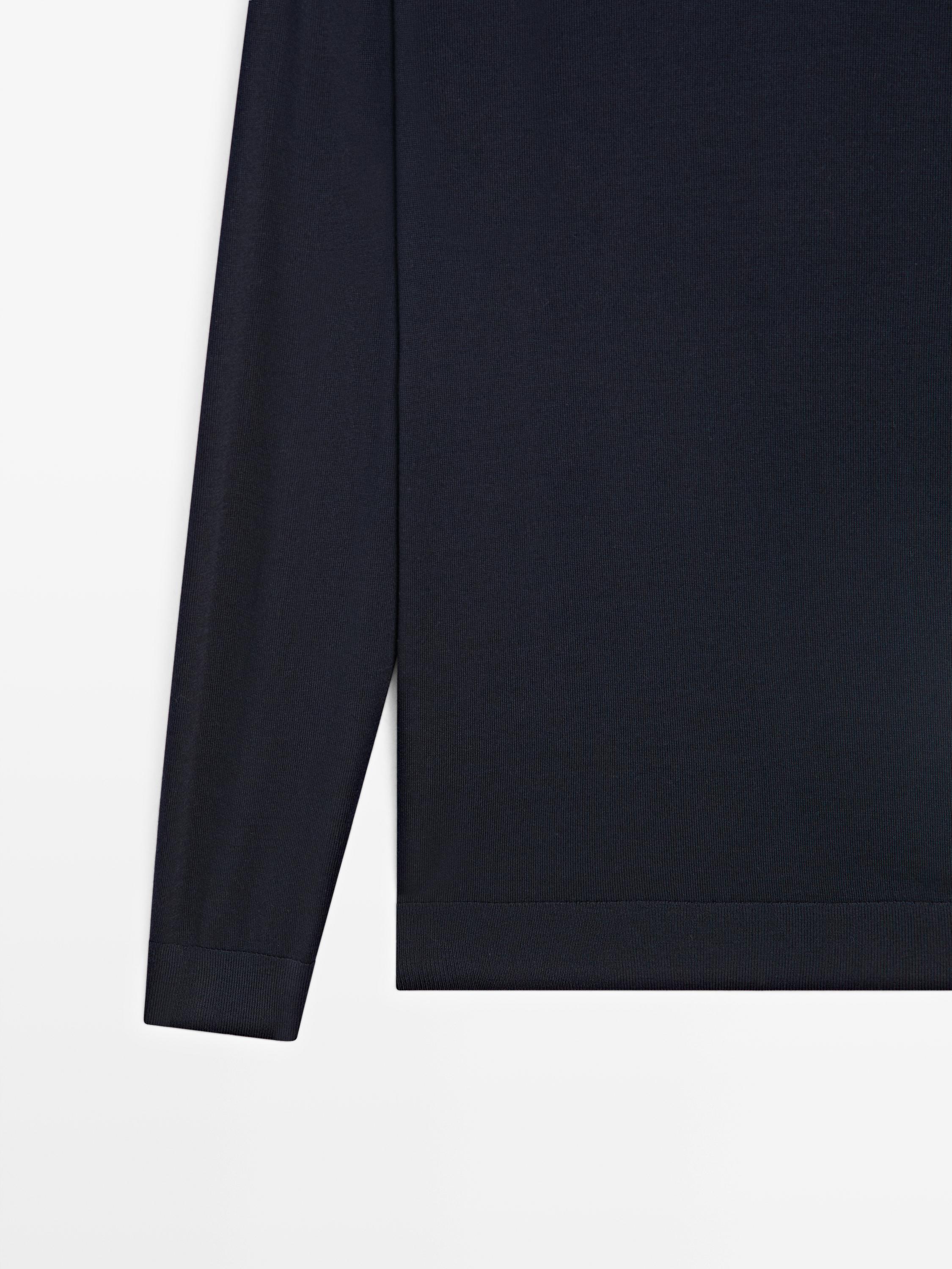 100% merino wool knit sweater